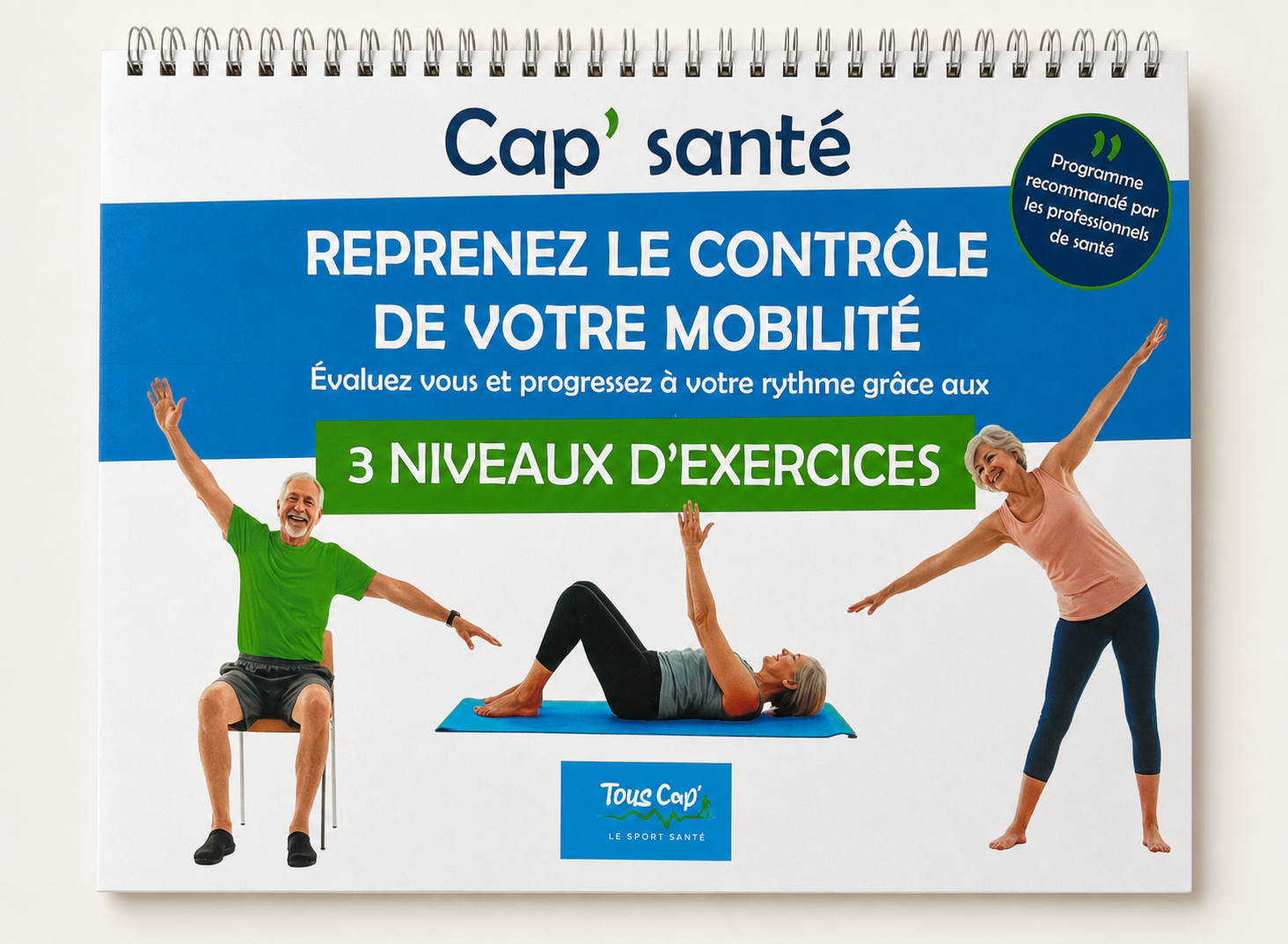 Couverture du livre d’exercices Cap’ santé